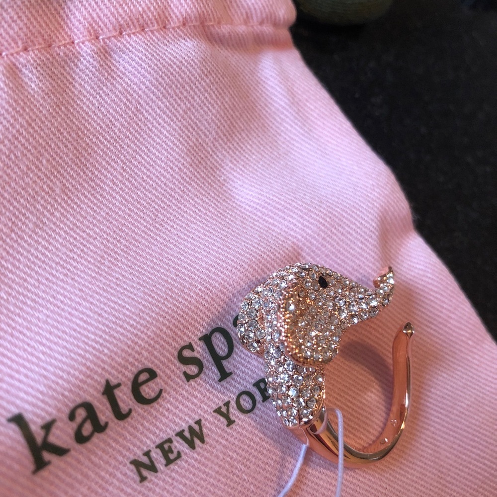 Kate Spade Pave Elephant Ring - Picture 6 of 8